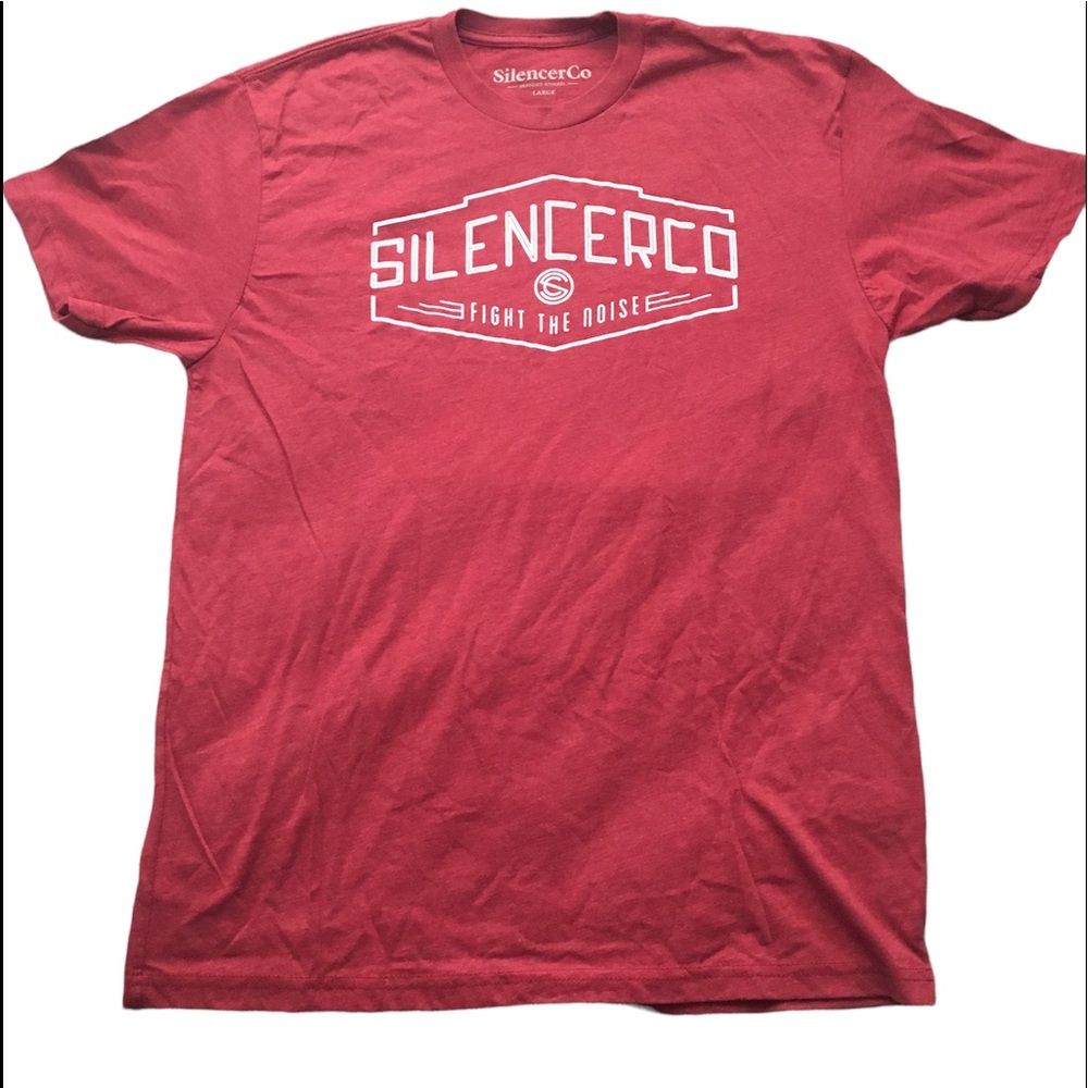 Silencerco red T-shirt